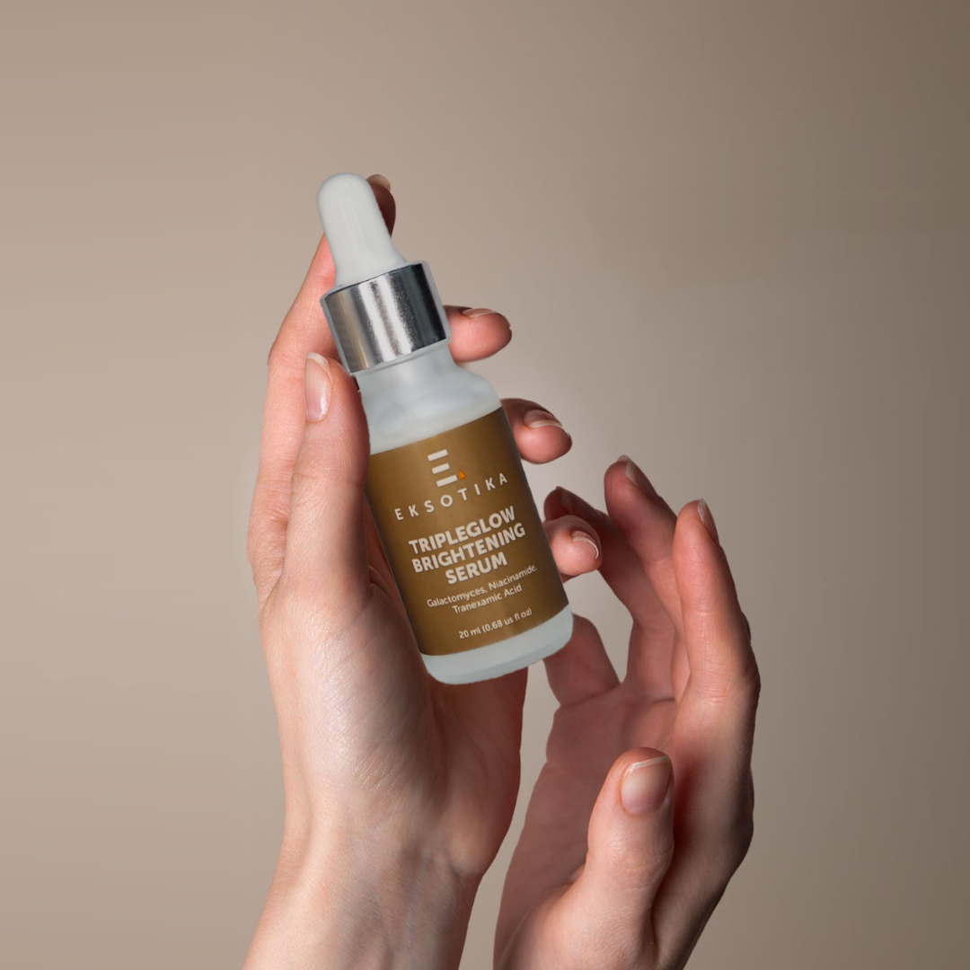 EKSOTIKA Triple Glow Brightening Serum: Rahasia Kulit Cerah dan Sehat dengan Galactomyces Ferment Filtrate